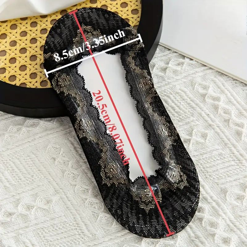Atmungsaktive Spitzensocken