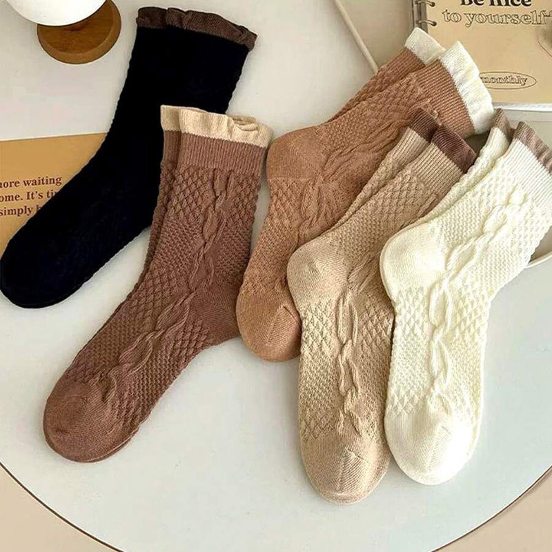 Vintage Lässige Socken