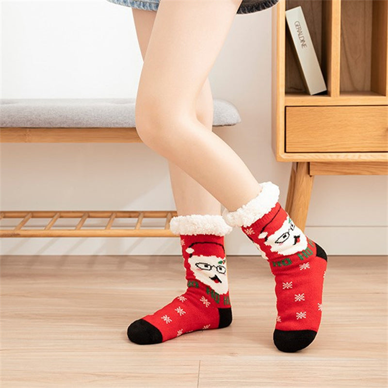 Weihnachts-Rutschfeste Warme Socken