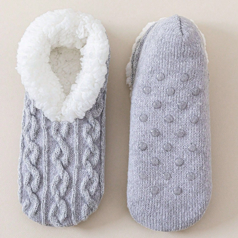 Warme Rutschfeste Socken