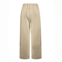 【Baumwolle Und Leinen】Bequeme Freizeithose