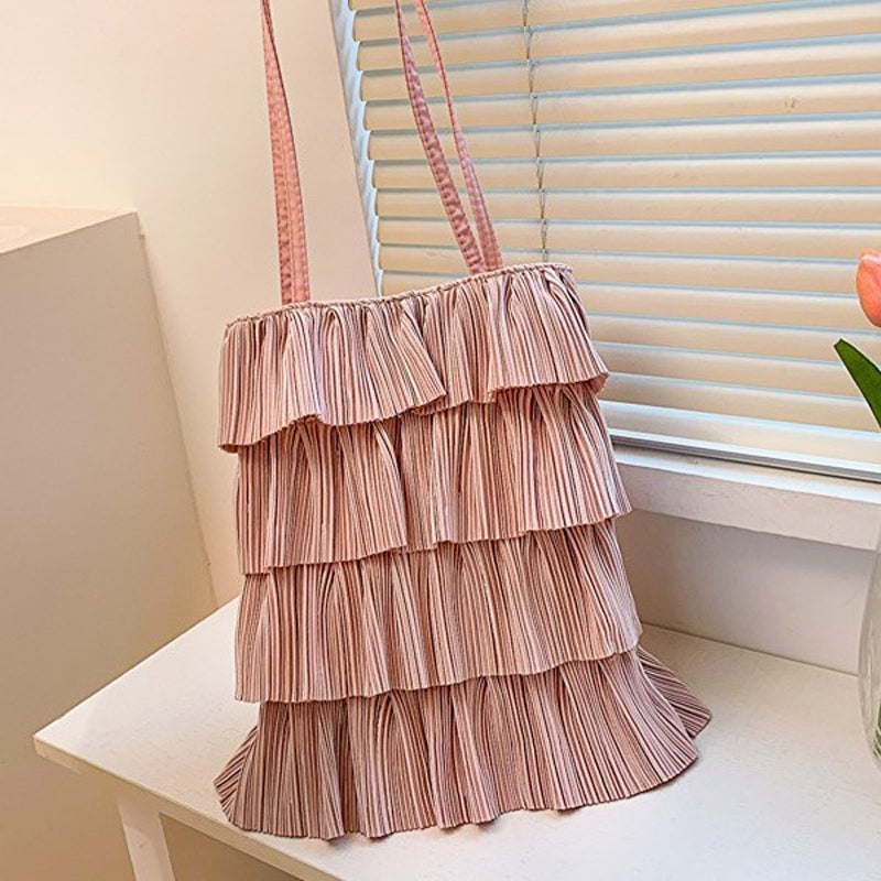 Elegante Einfarbige Tasche