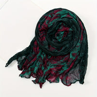 Vintage-Schal Mit Farbverlauf