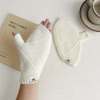 Einfarbige Warme Handschuhe