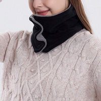 Einfarbiger Warmer Schal