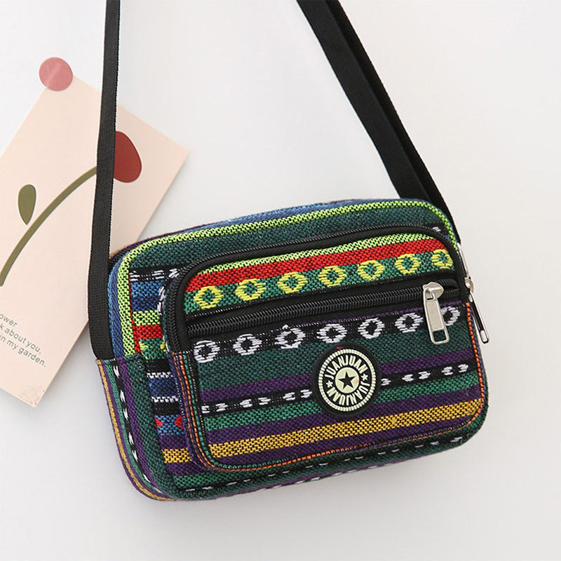 Vintage Gestreifte Tasche