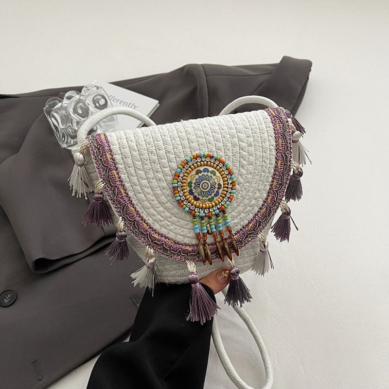 Vintage-Tasche Im Ethno-Stil