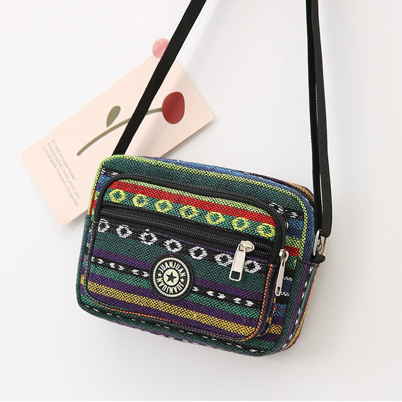 Vintage Gestreifte Tasche
