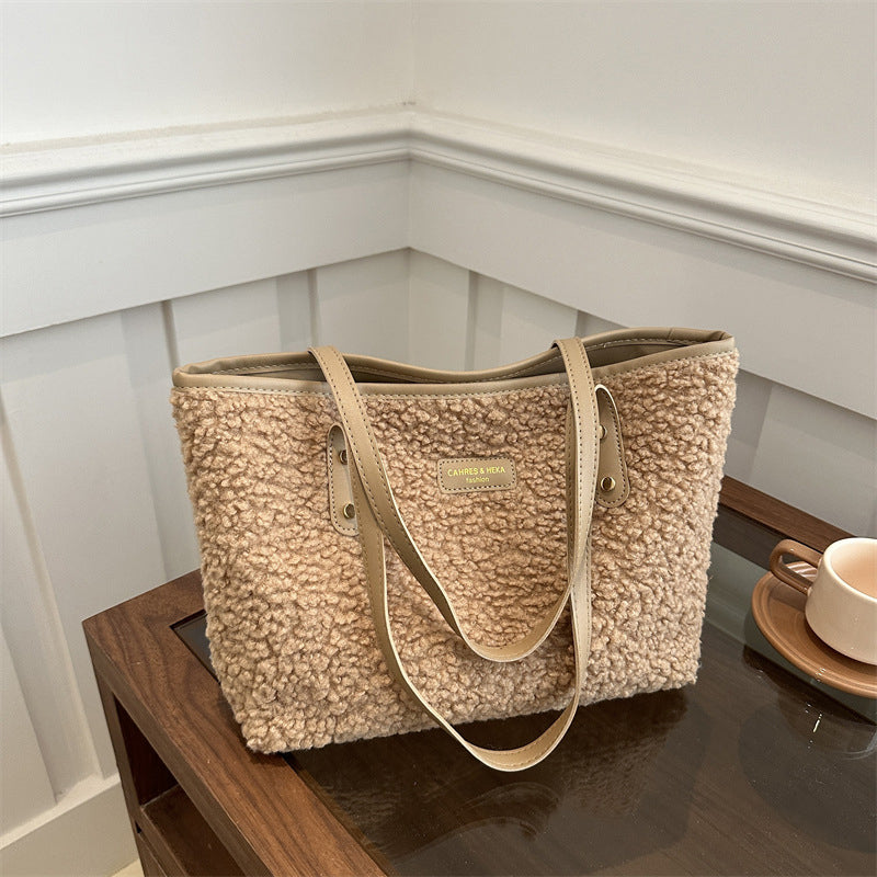 Vintage Plüschtasche