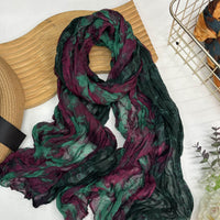 Vintage-Schal Mit Farbverlauf