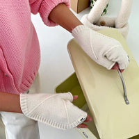 Einfarbige Warme Handschuhe