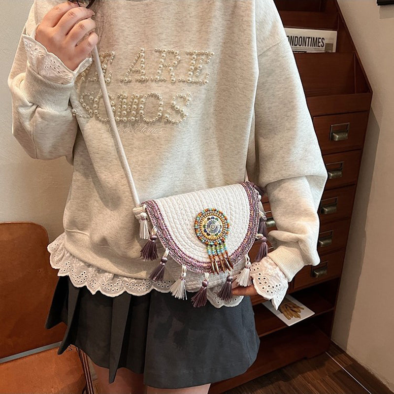 Vintage-Tasche Im Ethno-Stil
