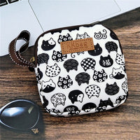 Lässige Tasche Mit Katzenmuster