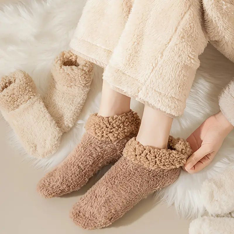Warme Rutschfeste Socken