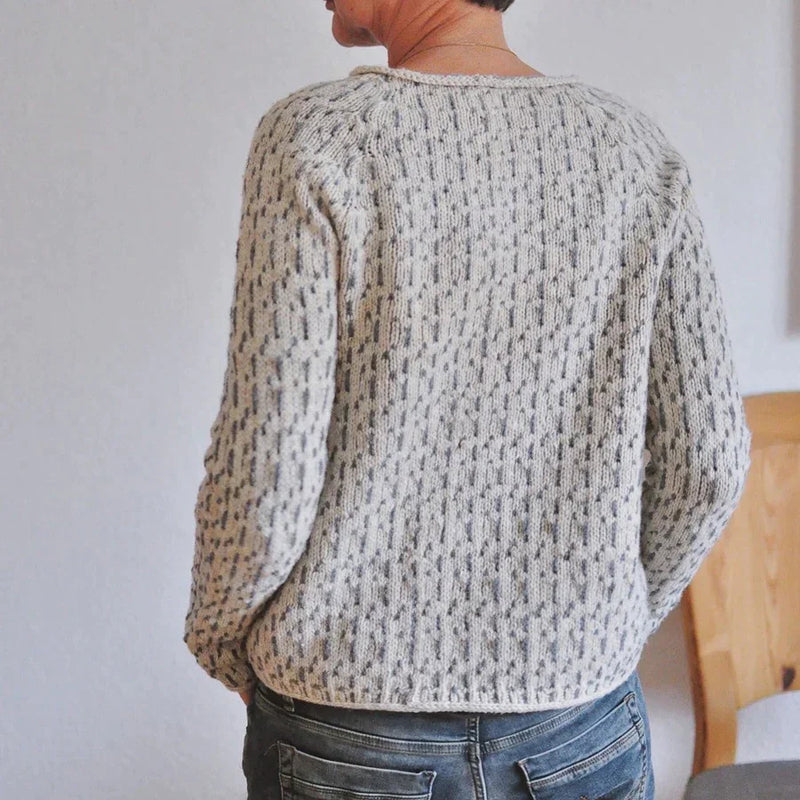 Lässiger Strickpullover