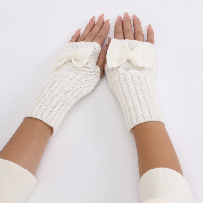 Einfarbige Warme Handschuhe