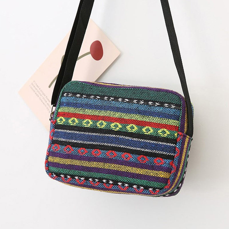 Vintage Gestreifte Tasche