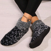 Warme Socken Mit Leopardenmuster