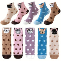 Packung Mit 5 Paar Cartoon-Socken