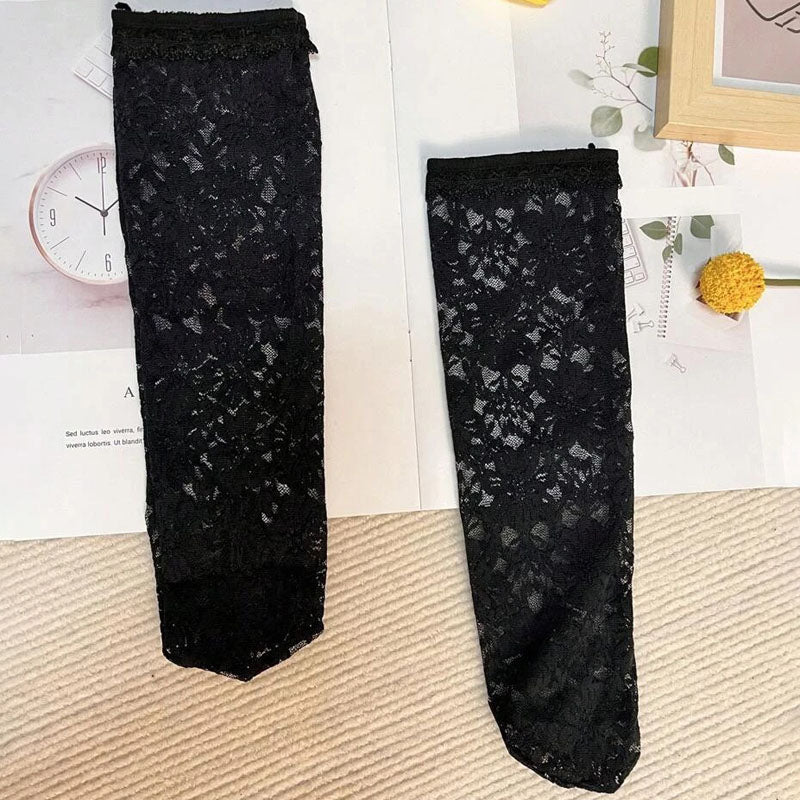 Atmungsaktive Spitzensocken