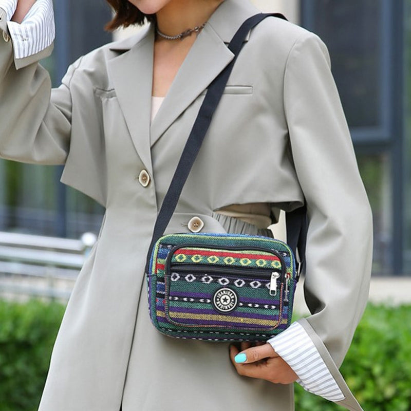 Vintage Gestreifte Tasche