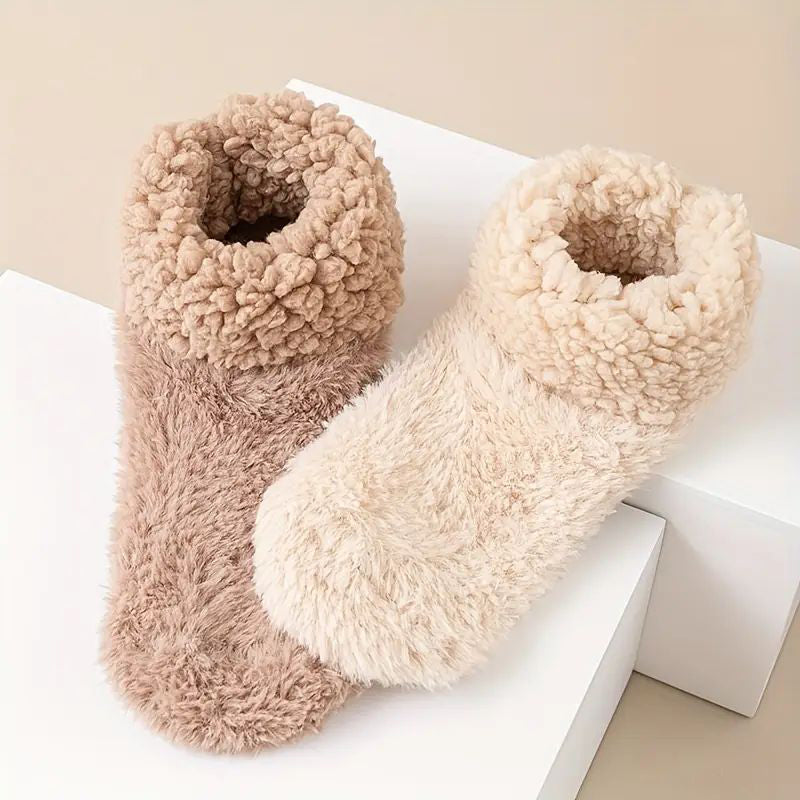 Warme Rutschfeste Socken