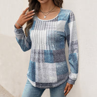 【Lange Ärmel】Vintage Karierte Bluse