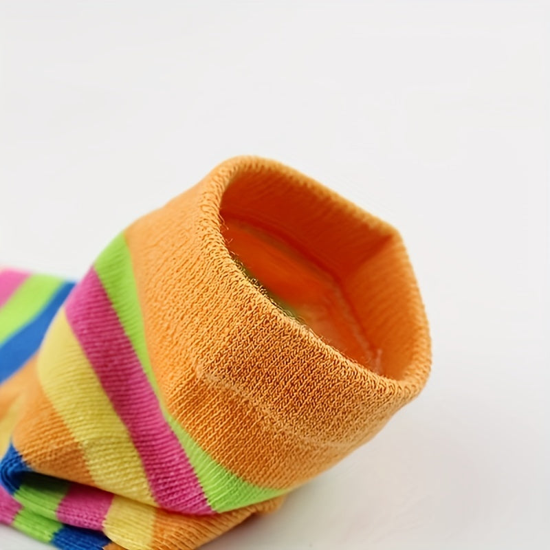 Bunte Fünf-Zehen-Socken