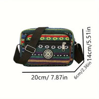Vintage Gestreifte Tasche