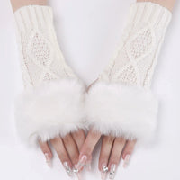 Warme Einfarbige Handschuhe