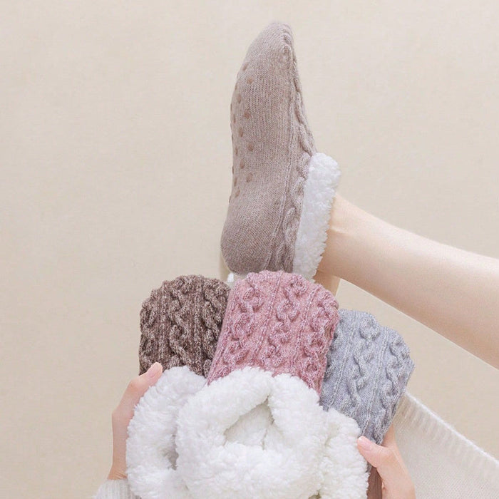 Warme Rutschfeste Socken