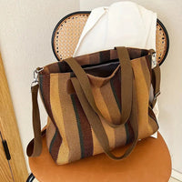 Vintage Gestreifte Tasche