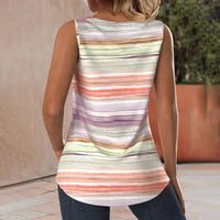 Bunt Gestreiftes Tanktop