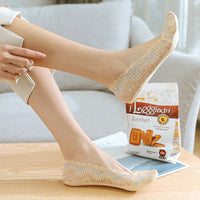 Atmungsaktive Spitzensocken