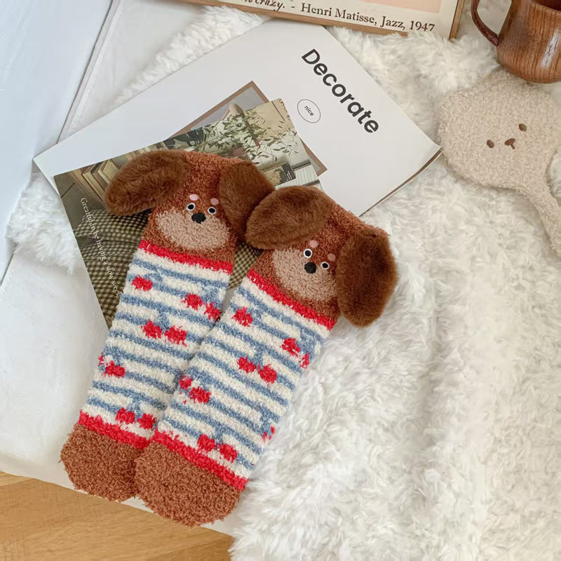 Warme Socken Mit Cartoon