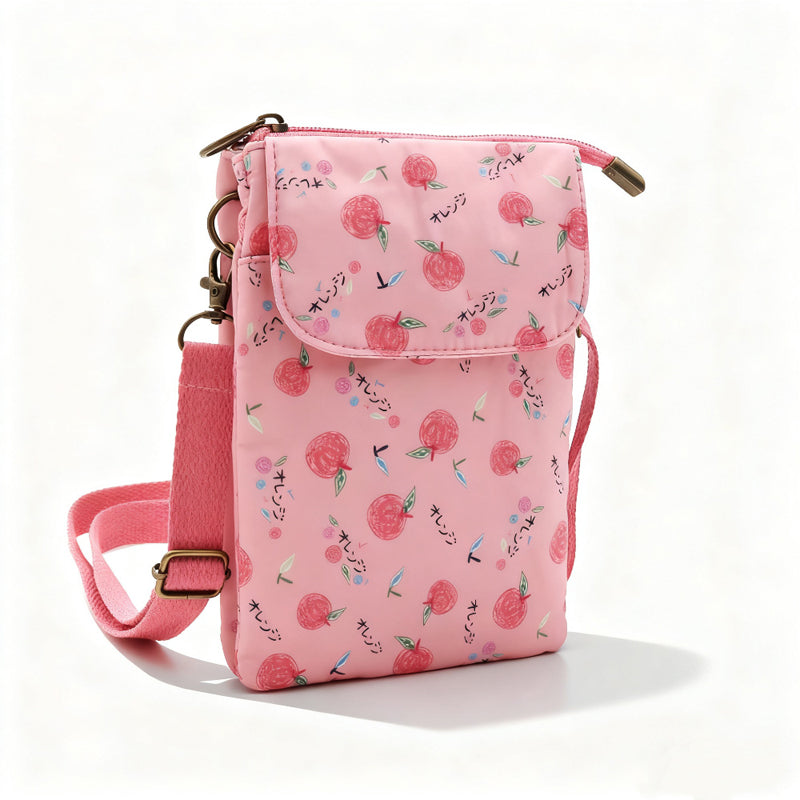 Vintage-Tasche Mit Blumenmuster