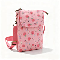 Vintage-Tasche Mit Blumenmuster