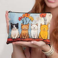 Tasche Mit Cartoon-Katze