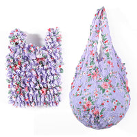 Vintage-Tasche Mit Blumenmuster