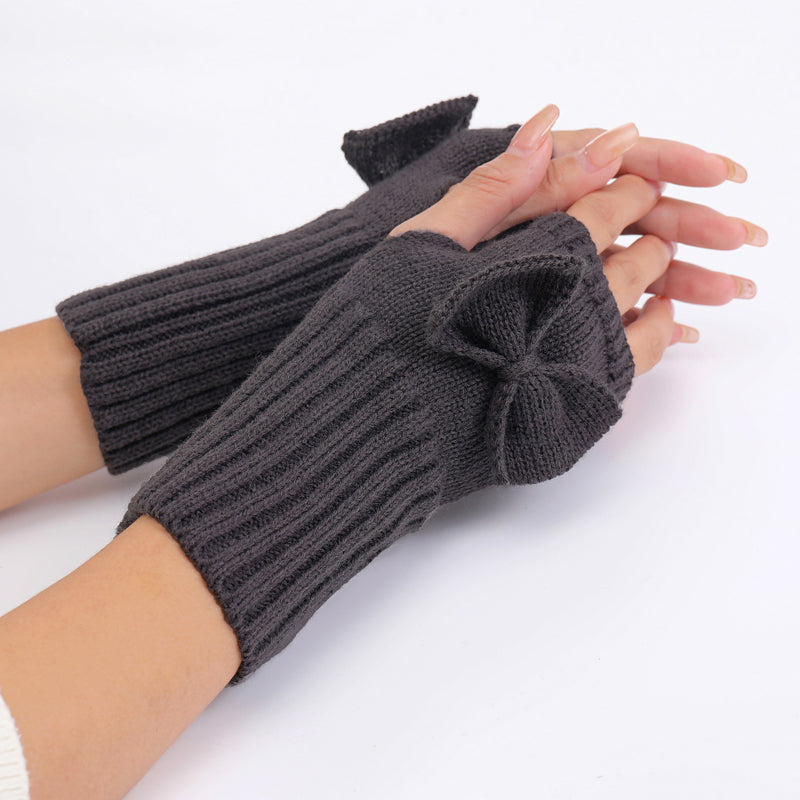 Einfarbige Warme Handschuhe
