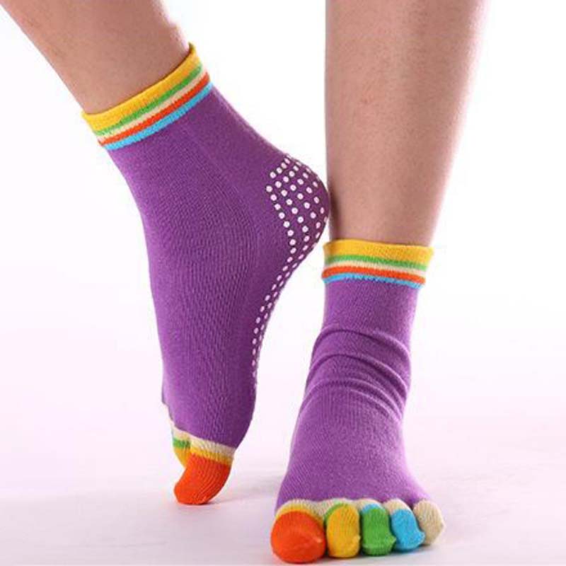 Lässige 5-Finger-Socken