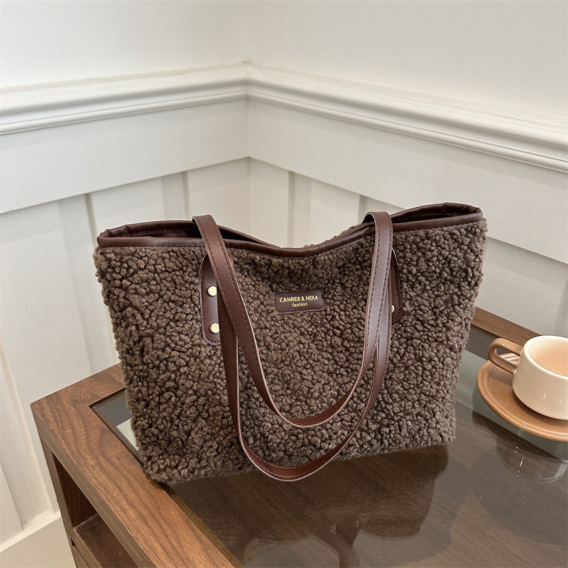 Vintage Plüschtasche