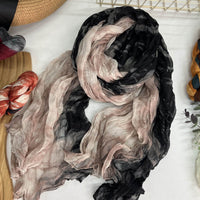 Vintage-Schal Mit Farbverlauf