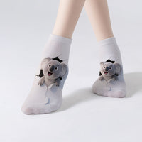 Lässige Socken Mit Animalprint
