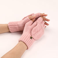 Einfarbige Warme Handschuhe