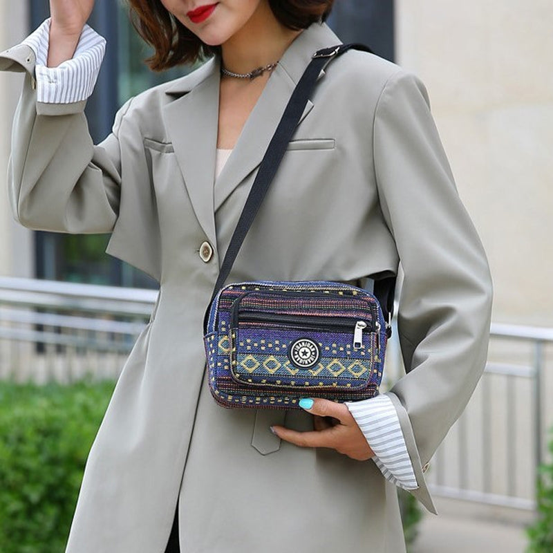 Vintage Gestreifte Tasche