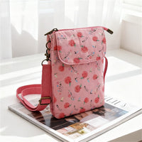 Vintage-Tasche Mit Blumenmuster