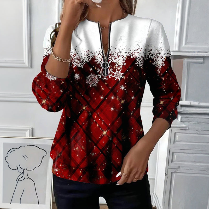 Lässiges Weihnachts-Sweatshirt