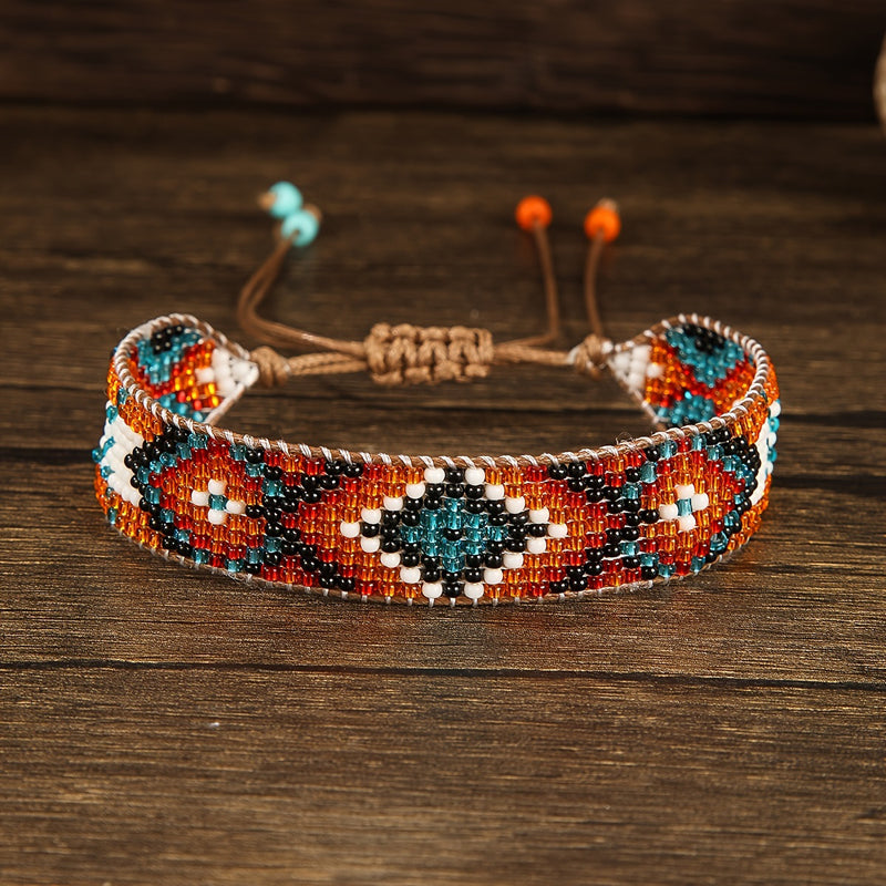 Handgewebtes Böhmisches Armband