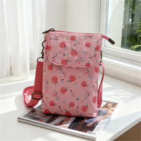 Vintage-Tasche Mit Blumenmuster
